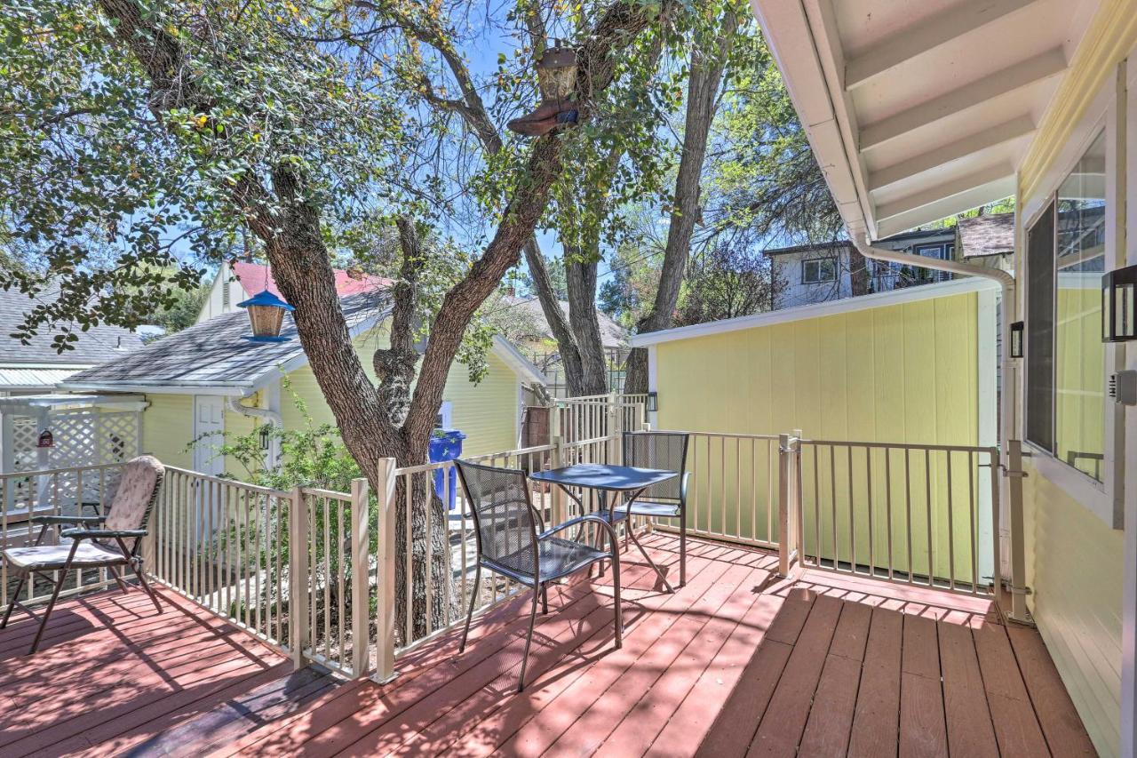 Idyllic Prescott Cottage With Private Furnished Deck Exterior photo